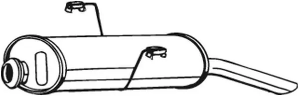Rear Muffler