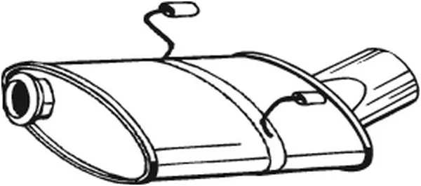 Rear Muffler