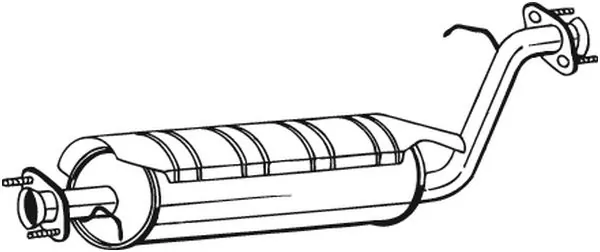 Centre Muffler