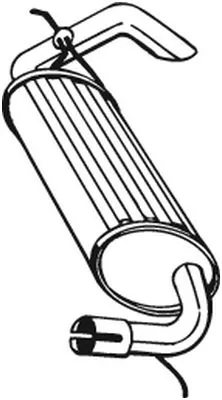 Rear Muffler