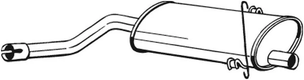 Centre Muffler