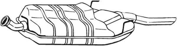 Rear Muffler
