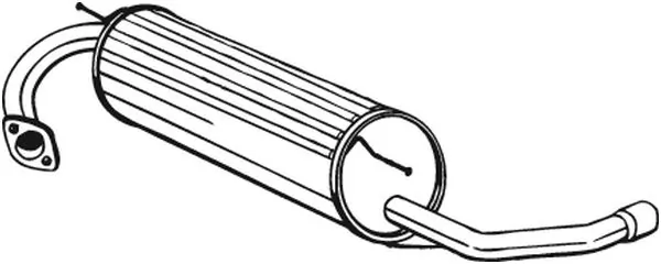 Rear Muffler