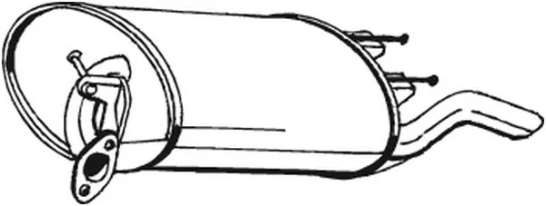 Rear Muffler