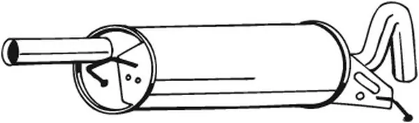 Rear Muffler