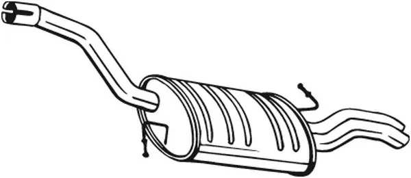 Rear Muffler