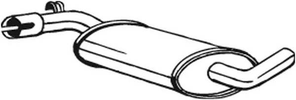 Centre Muffler