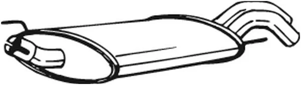 Rear Muffler