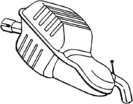 Rear Muffler
