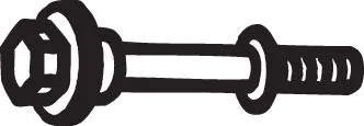 Bolt, exhaust system