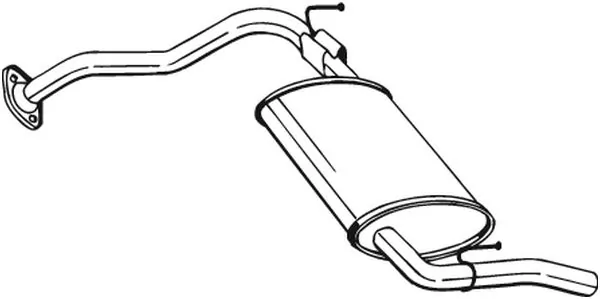 Rear Muffler
