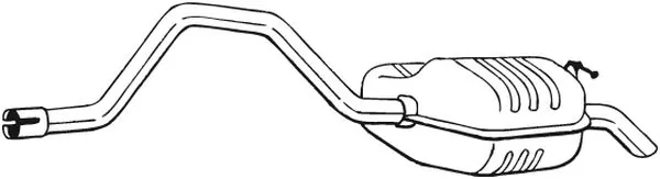 Rear Muffler