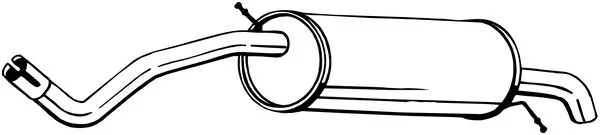 Rear Muffler