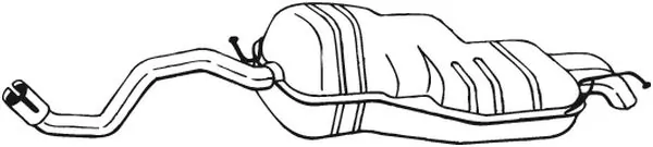 Rear Muffler