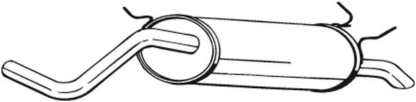 Rear Muffler