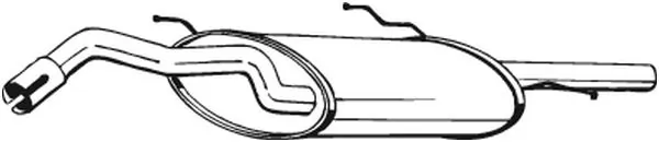 Rear Muffler