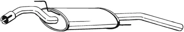 Rear Muffler