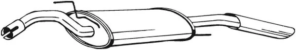 Rear Muffler