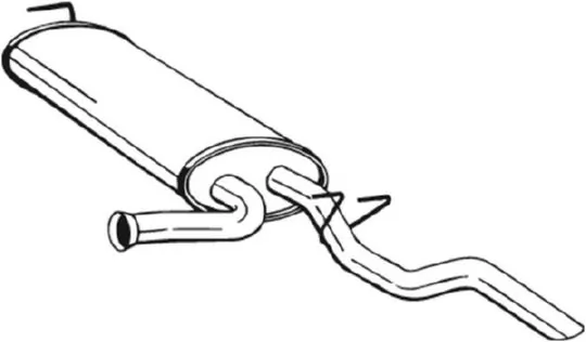 Rear Muffler