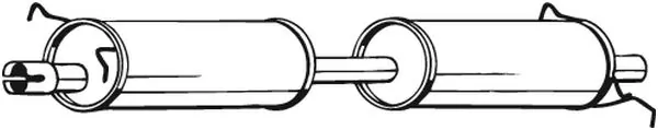 Centre Muffler
