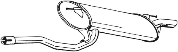 Rear Muffler