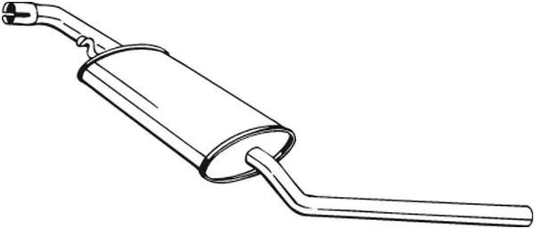 Centre Muffler