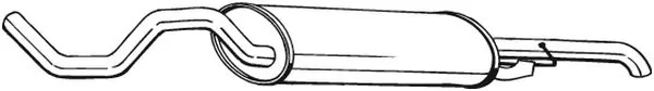 Rear Muffler