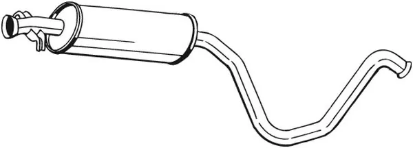 Centre Muffler