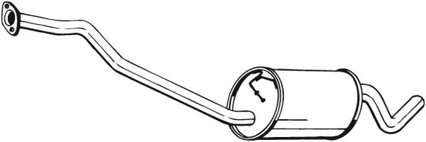 Centre Muffler