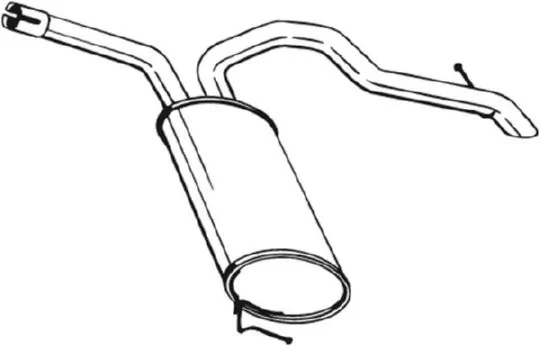 Rear Muffler