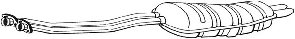 Rear Muffler