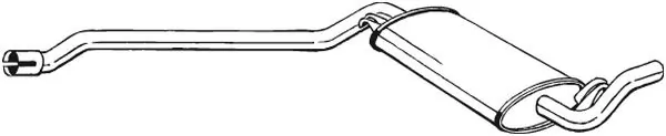 Centre Muffler