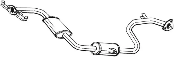 Centre Muffler