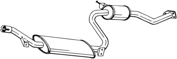 Centre Muffler