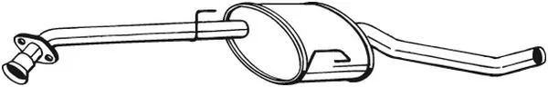 Centre Muffler