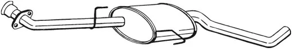 Centre Muffler