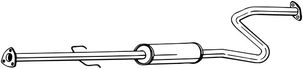 Centre Muffler