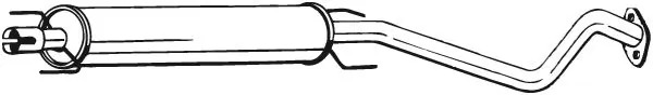 Centre Muffler