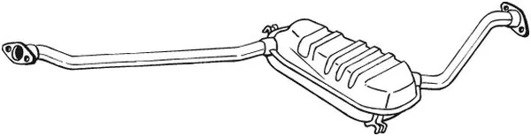 Centre Muffler