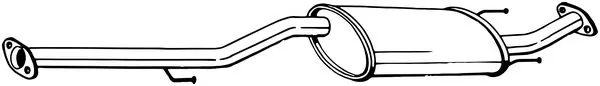 Centre Muffler