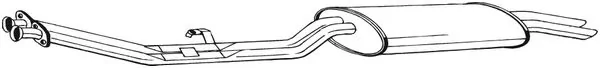 Rear Muffler