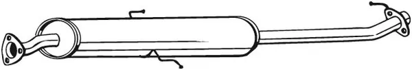 Centre Muffler