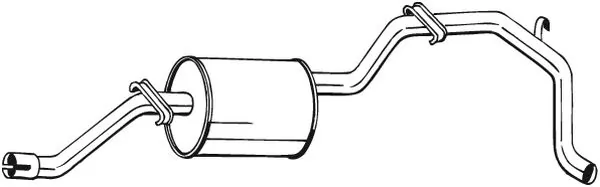 Rear Muffler