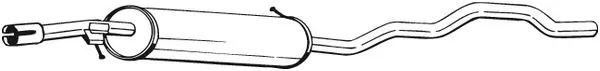 Centre Muffler