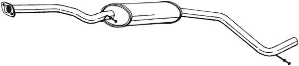 Centre Muffler