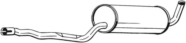 Centre Muffler