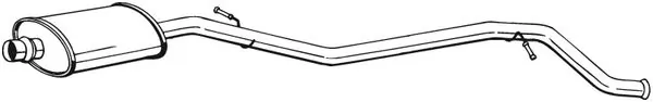 Centre Muffler