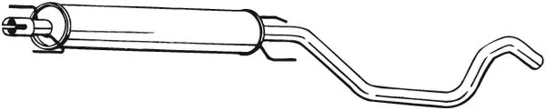 Centre Muffler