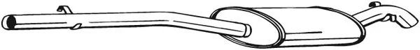 Rear Muffler