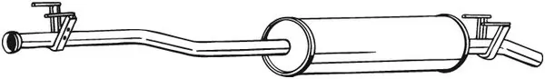 Centre Muffler